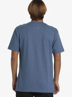Mens Quiksilver Tees|Comp Logo T-Shirt