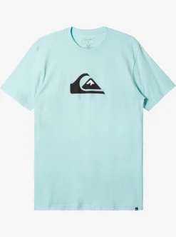 Mens Quiksilver Tees|Comp Logo T-Shirt
