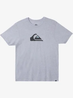 Mens Quiksilver Tees|Comp Logo T-Shirt