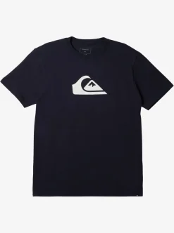 Mens Quiksilver Tees|Comp Logo T-Shirt