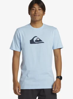 Mens Quiksilver Tees|Comp Logo T-Shirt