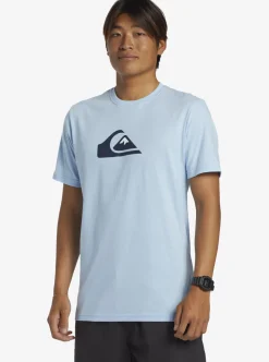 Mens Quiksilver Tees|Comp Logo T-Shirt