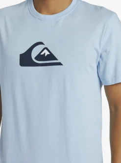 Mens Quiksilver Tees|Comp Logo T-Shirt