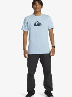 Mens Quiksilver Tees|Comp Logo T-Shirt