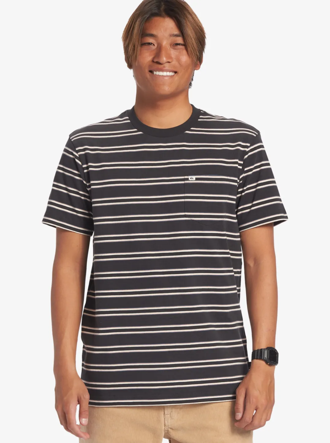 Mens Quiksilver Shirts & Polos|Cruiser Pocket Tee Knit