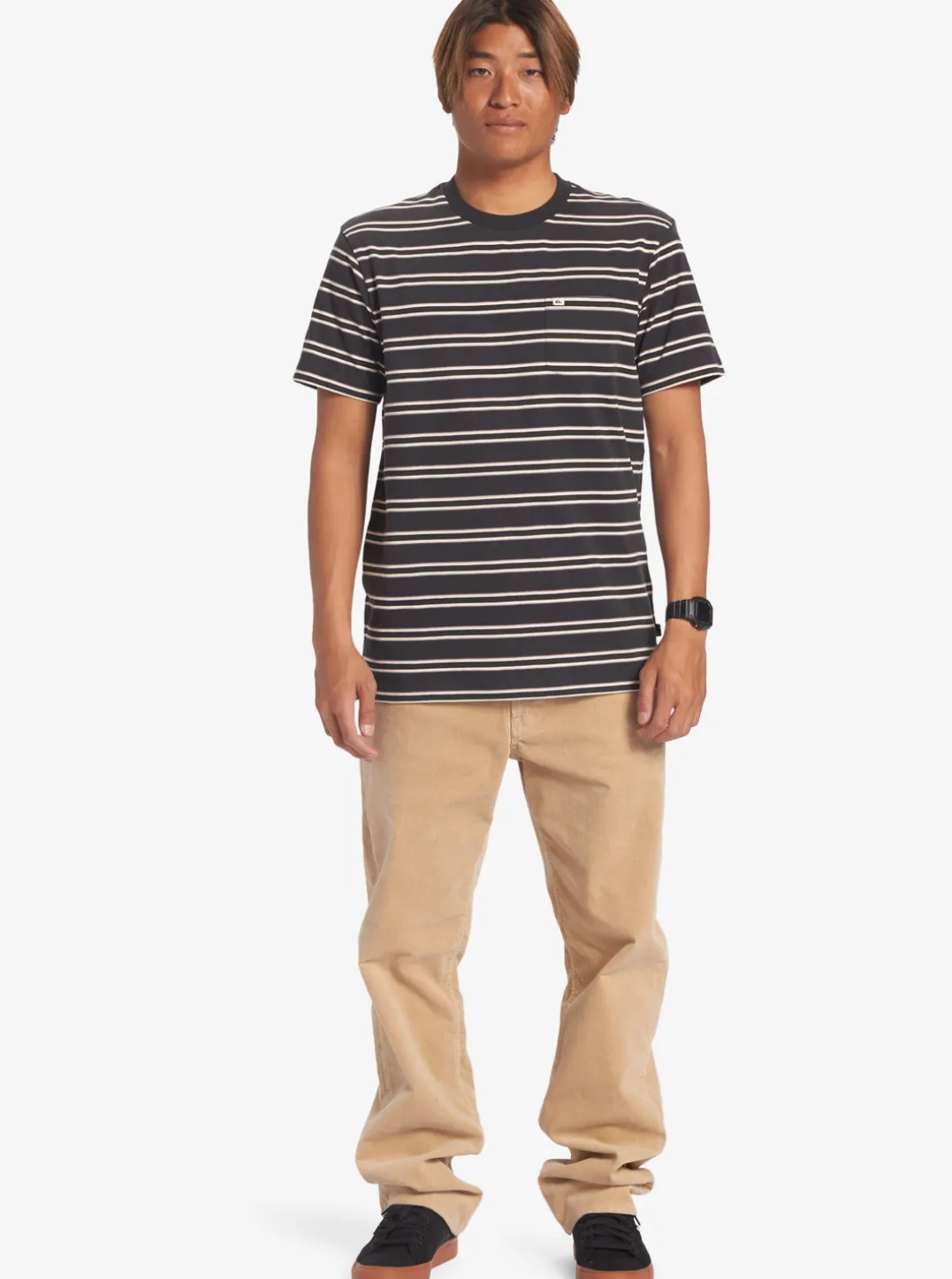 Mens Quiksilver Shirts & Polos|Cruiser Pocket Tee Knit