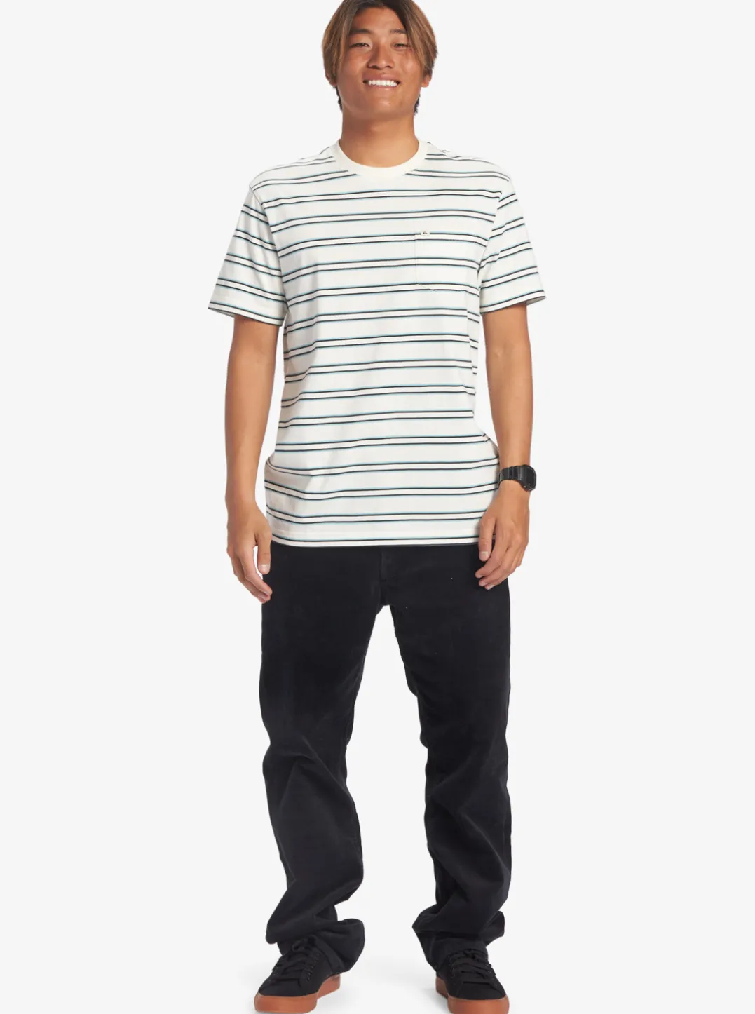 Mens Quiksilver Shirts & Polos|Cruiser Pocket Tee Knit