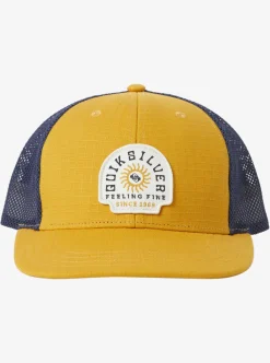 Mens Quiksilver Hats|Dawner Trucker Hat