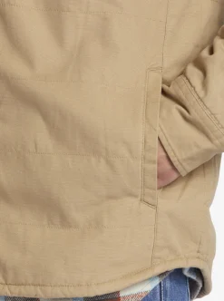 Mens Quiksilver Jackets|Downrail Upd Canvas Jacket