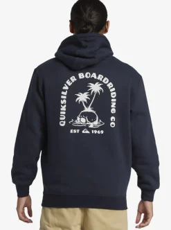 Mens Quiksilver Sweatshirts & Hoodies|E Rockin Hoodie Pullover Sweatshirt
