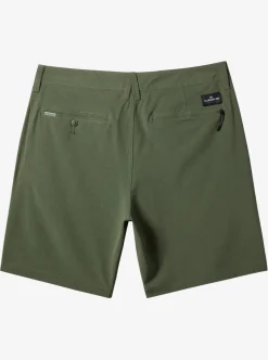 Mens Quiksilver Shorts & Amphibians|E Union Heather 18" Amphibian Boardshorts