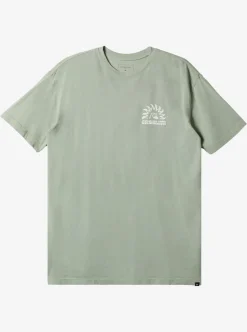 Mens Quiksilver Tees|Earthy Type T-Shirt