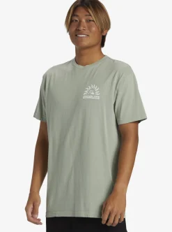 Mens Quiksilver Tees|Earthy Type T-Shirt