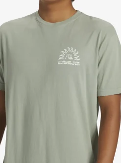 Mens Quiksilver Tees|Earthy Type T-Shirt