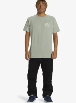 Mens Quiksilver Tees|Earthy Type T-Shirt