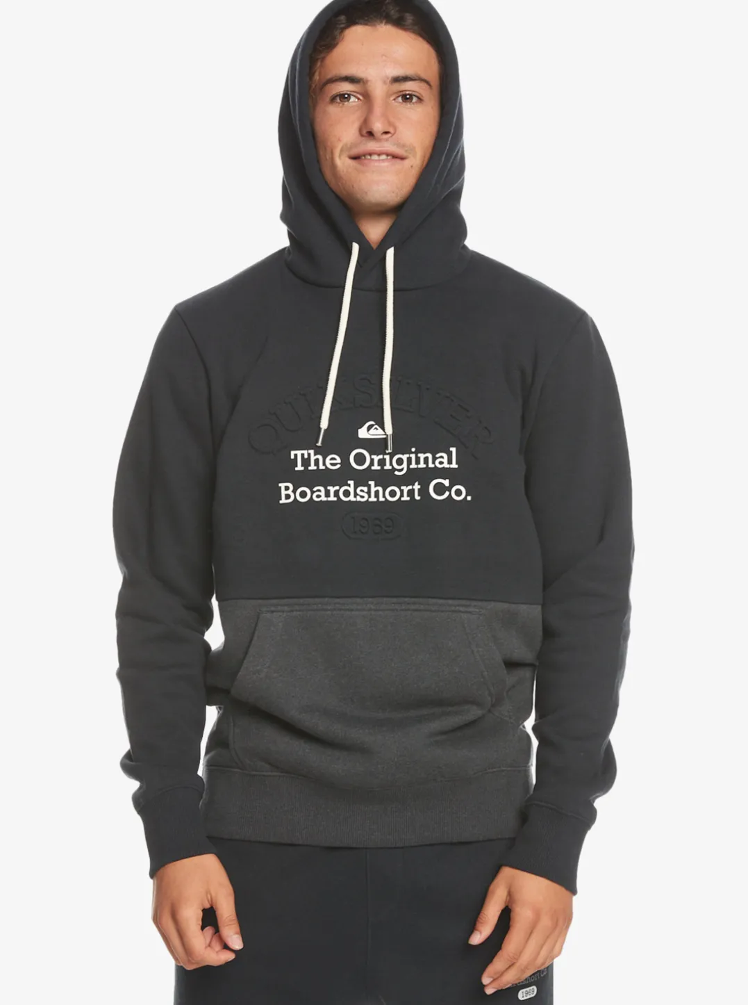 Mens Quiksilver Sweatshirts & Hoodies|Emboss Hoodie