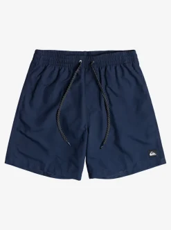 Mens Quiksilver Elastic Waist|Everyday 17" Volleys For Young Men
