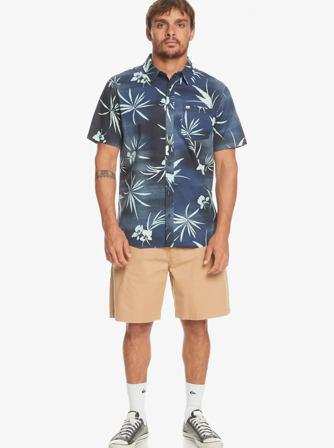 Mens Quiksilver Shirts & Polos|Fade Out Short Sleeve Shirt