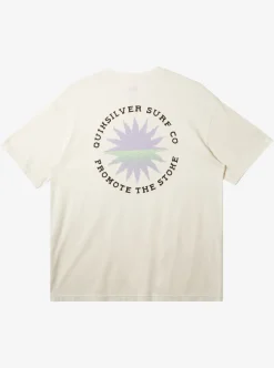 Mens Quiksilver Tees|Fading Sun T-Shirt