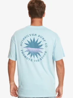 Mens Quiksilver Tees|Fading Sun T-Shirt