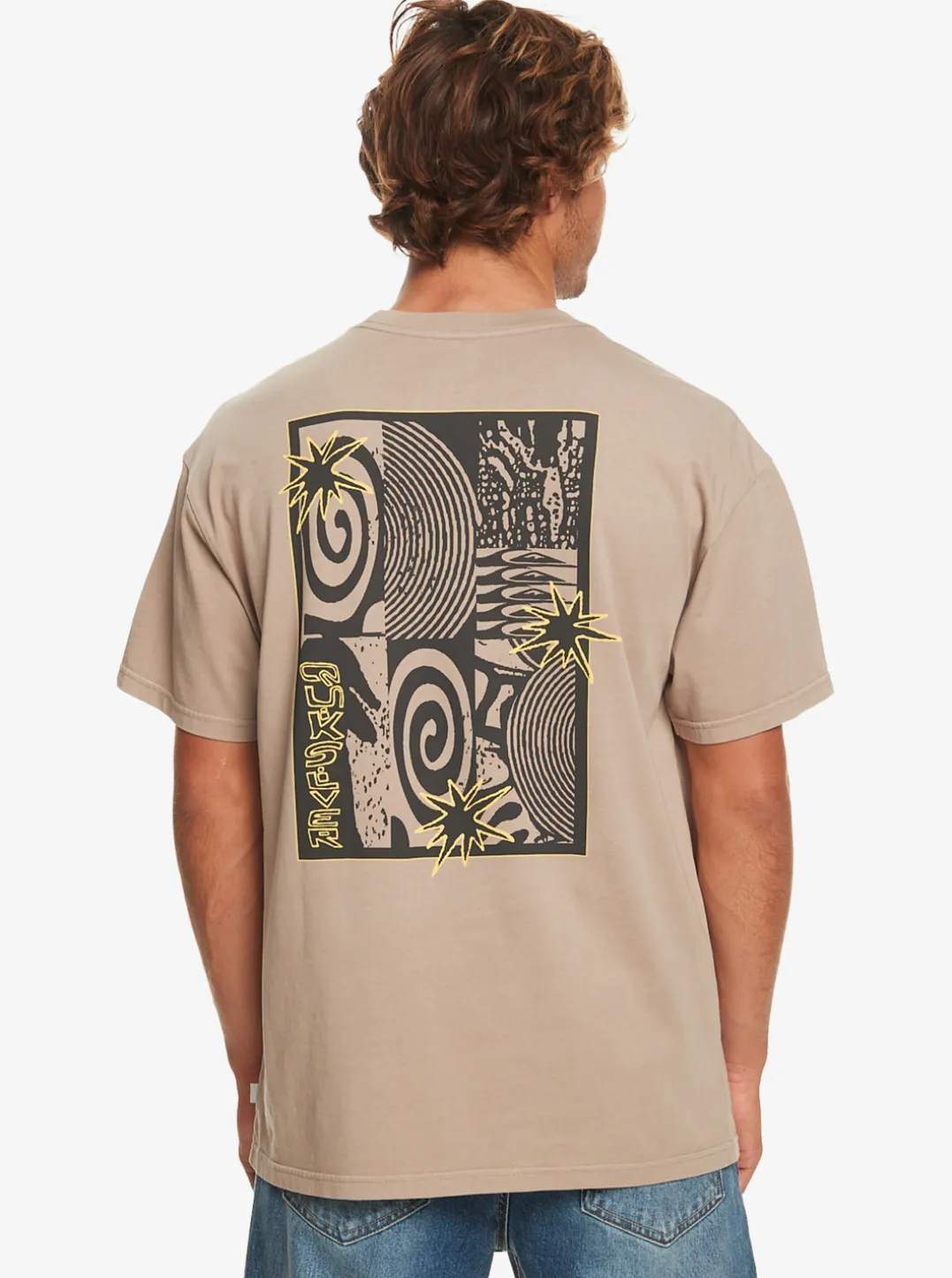 Mens Quiksilver Tees|Fall City T-Shirt