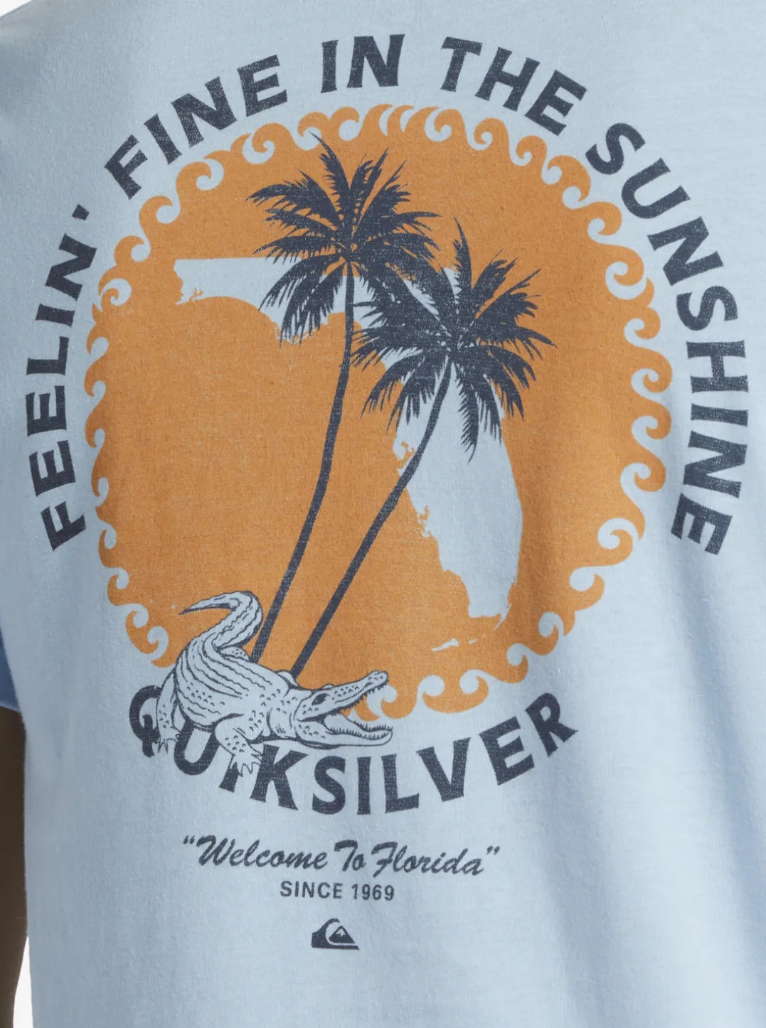 Mens Quiksilver Tees|Fl In The Sunshine T-Shirt