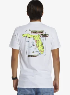 Mens Quiksilver Tees|Fl Southern Fun T-Shirt