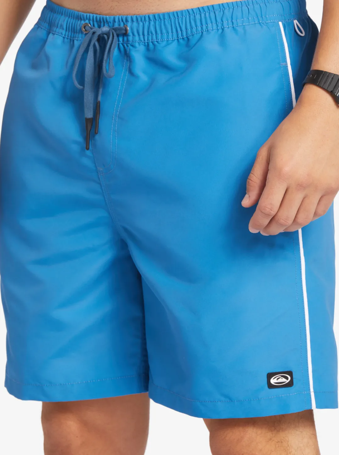 Mens Quiksilver Elastic Waist|Flight Volley 18" Elastic Waist Shorts