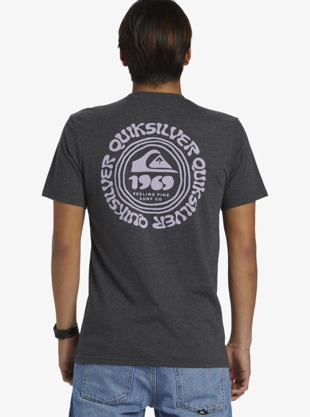Mens Quiksilver Tees|Full Circle T-Shirt