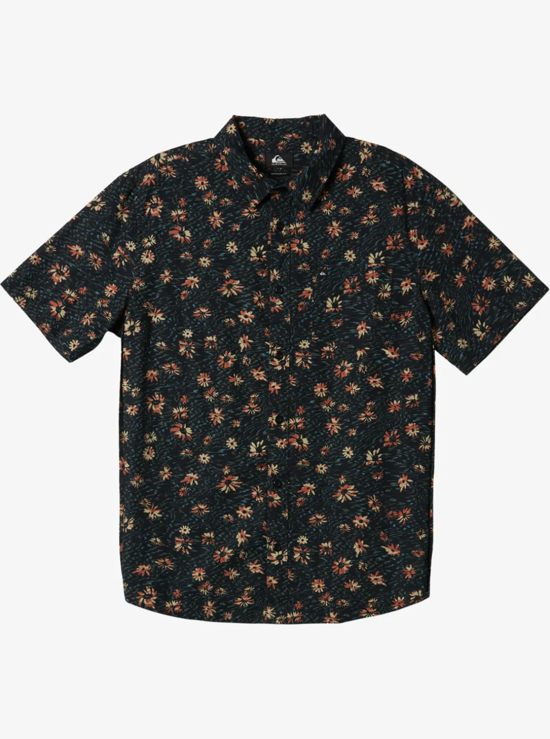 Mens Quiksilver Shirts & Polos|Future Hippie Short Sleeve Woven Shirt