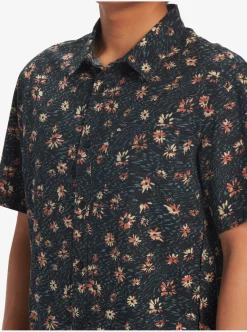 Mens Quiksilver Shirts & Polos|Future Hippie Short Sleeve Woven Shirt