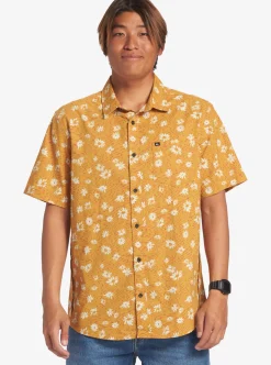 Mens Quiksilver Shirts & Polos|Future Hippie Short Sleeve Woven Shirt