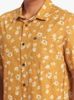 Mens Quiksilver Shirts & Polos|Future Hippie Short Sleeve Woven Shirt