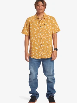 Mens Quiksilver Shirts & Polos|Future Hippie Short Sleeve Woven Shirt