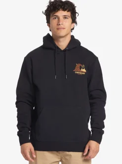 Mens Quiksilver Shirts & Polos|Generator Pullover Fleece Crew Neck Sweatshirt