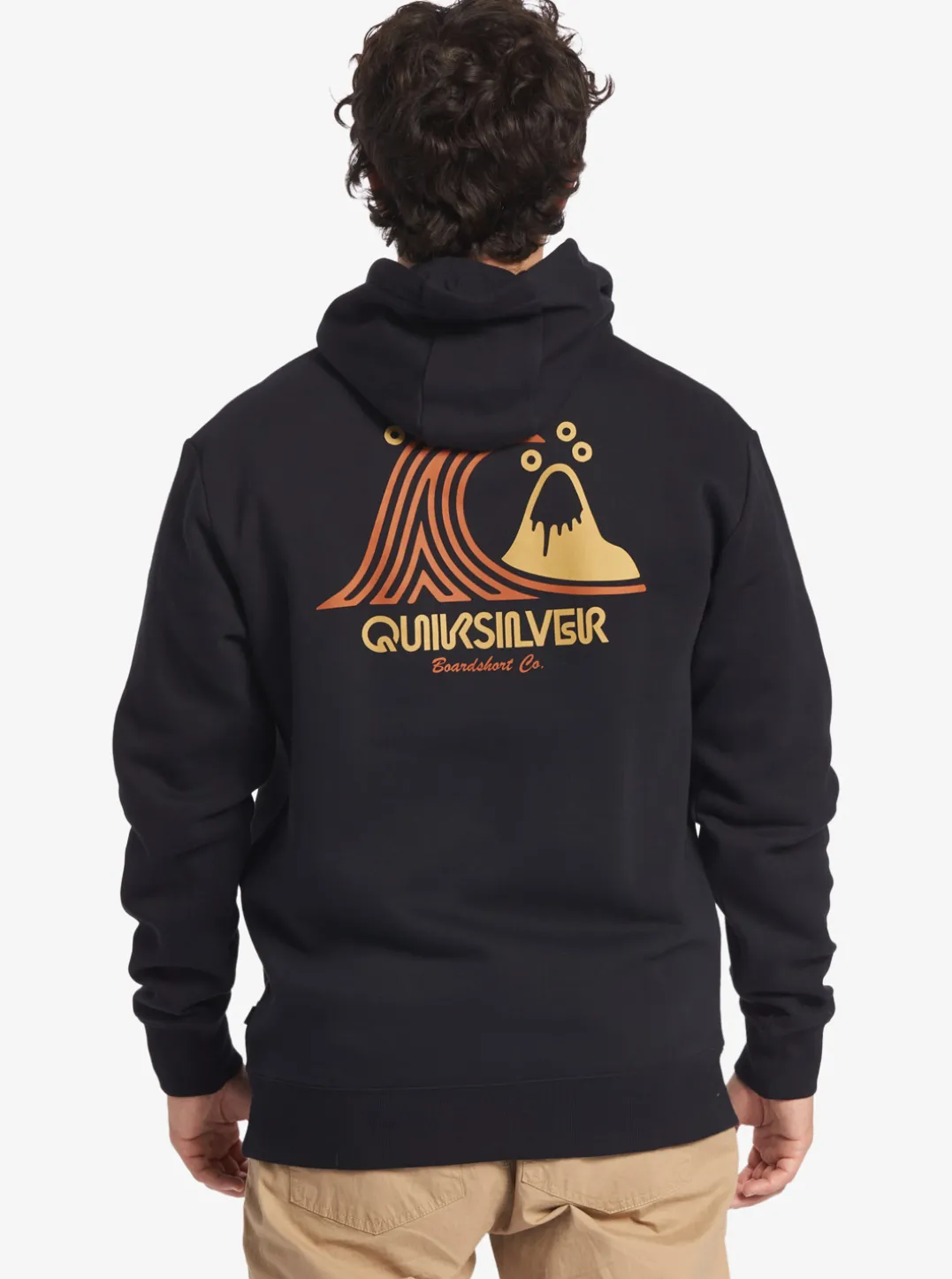 Mens Quiksilver Shirts & Polos|Generator Pullover Fleece Crew Neck Sweatshirt