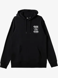 Mens Quiksilver Shirts & Polos|Global Force Fleece Crew Neck Sweatshirt