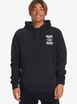 Mens Quiksilver Shirts & Polos|Global Force Fleece Crew Neck Sweatshirt