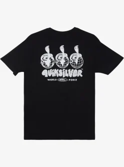Mens Quiksilver Tees|Global Force Mtz T-Shirt