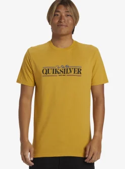 Mens Quiksilver Tees|Gradient Lines T-Shirt