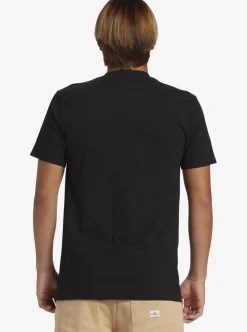 Mens Quiksilver Tees|Gradient Lines T-Shirt