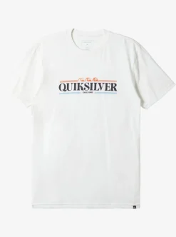 Mens Quiksilver Tees|Gradient Lines T-Shirt
