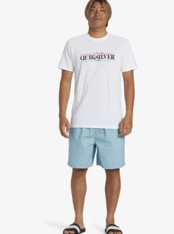 Mens Quiksilver Tees|Gradient Lines T-Shirt