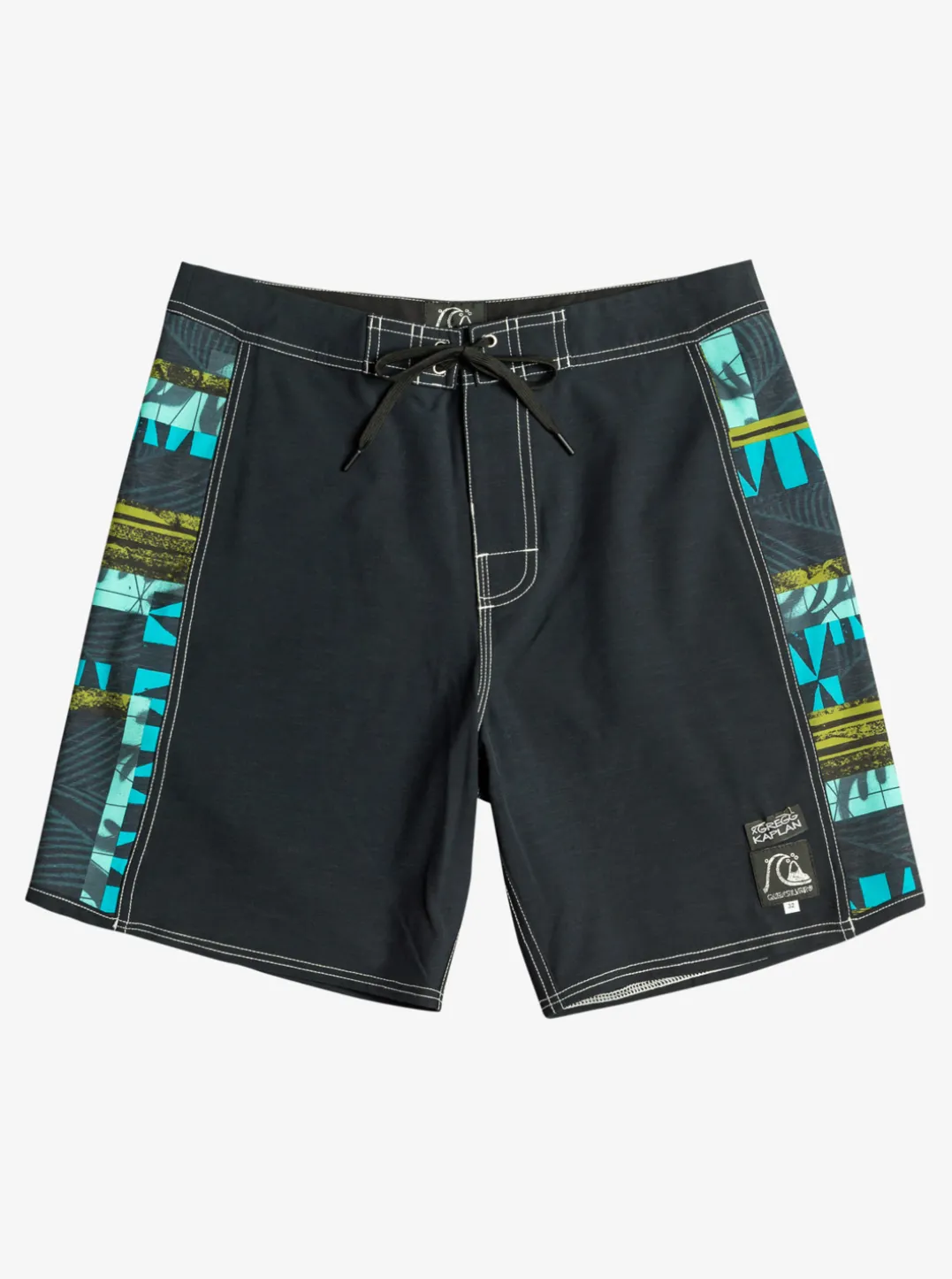Mens Quiksilver Boardshorts|Gregg Kaplan Blank Canvas Arch 18" Boardshorts
