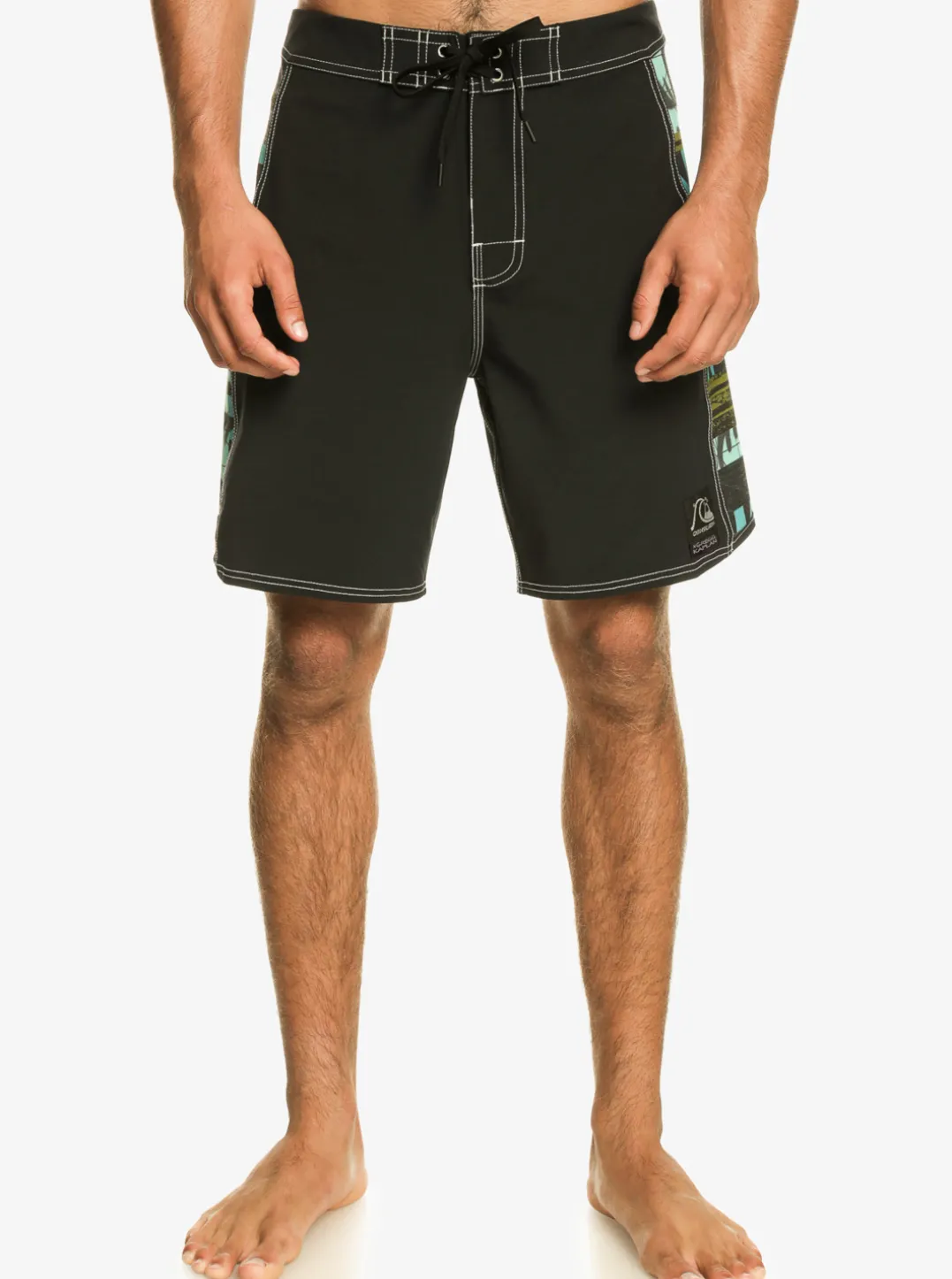 Mens Quiksilver Boardshorts|Gregg Kaplan Blank Canvas Arch 18" Boardshorts