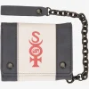 Mens Quiksilver Wallets|Grunge Sponge Tri-Fold Chain Wallet