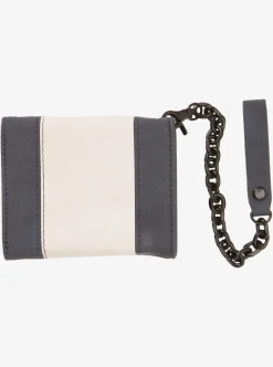 Mens Quiksilver Wallets|Grunge Sponge Tri-Fold Chain Wallet