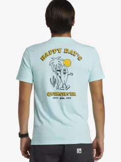 Mens Quiksilver Tees|Happy Days Mod T-Shirt