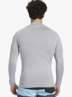 Mens Quiksilver Rashguards|Hawaii Double Down Upf 50 Long Sleeve Surf Tee