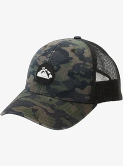 Mens Quiksilver Hats|Hawaii Islands Camo Trucker Hat